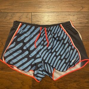 Nike Blue running shorts, like new